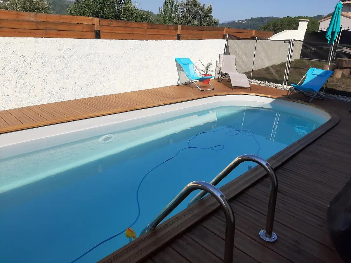 Holiday home Maison Avec Piscine A L'Oree De La Foret Vals-les-Bains